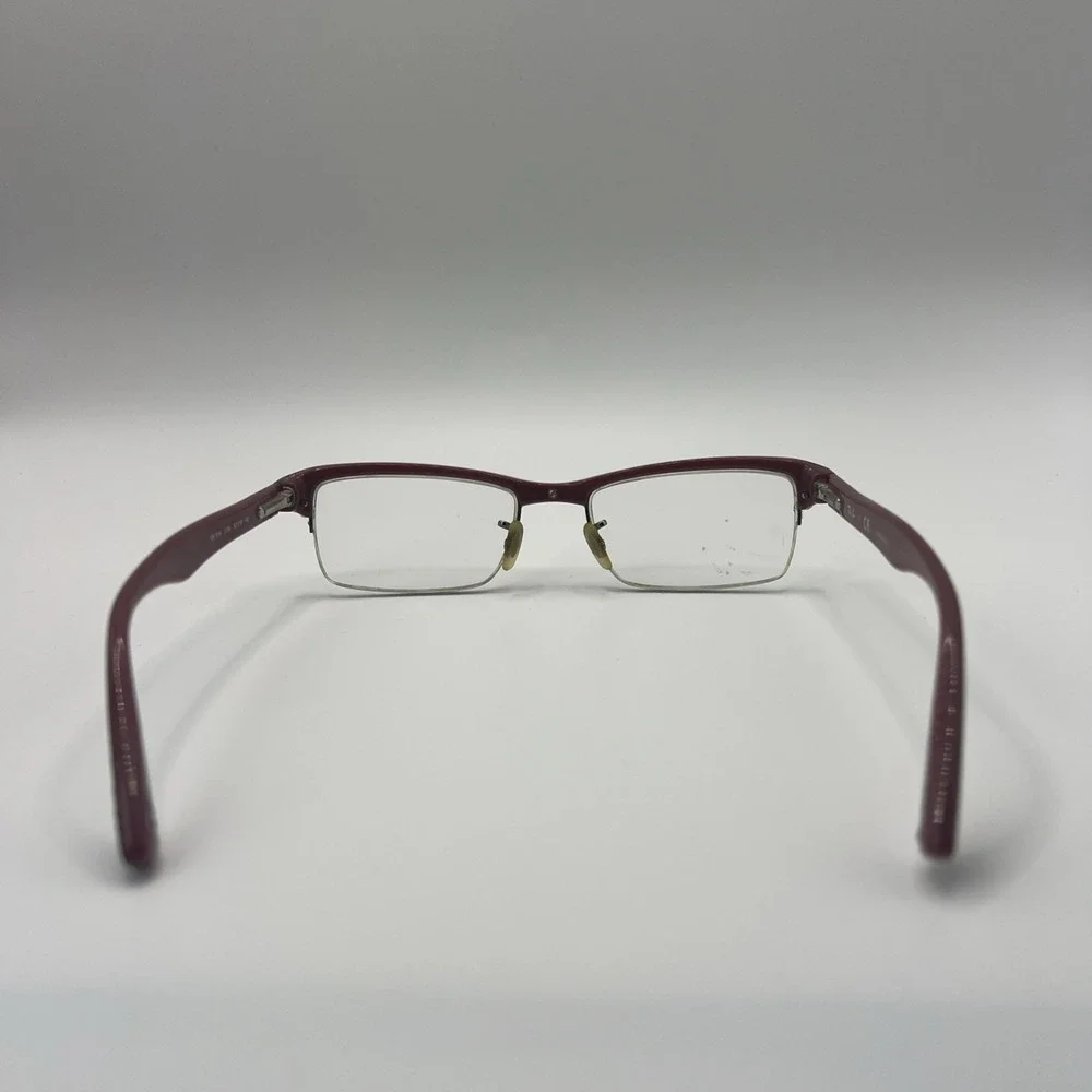 Ray Ban Eyeglasses Frames Only RB 7014 5156 52-18-140 Tortoise & Purple Half Rim